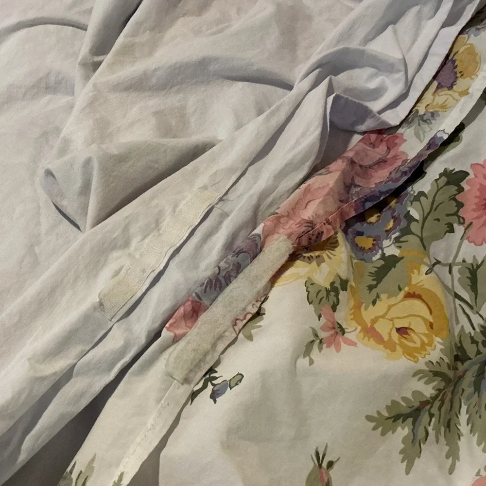 Vintage Cotton Floral Duvet